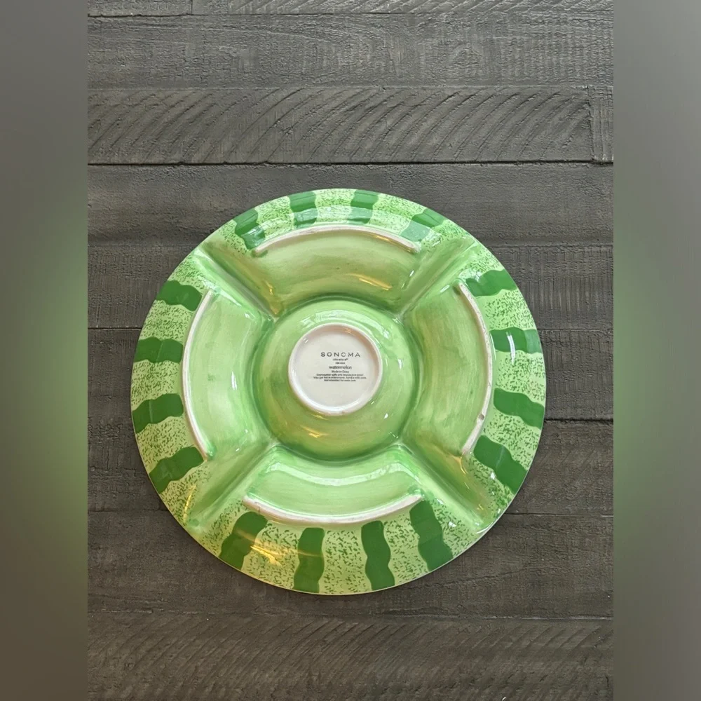 Williams Sonoma Watermelon Chip & Dip Platter